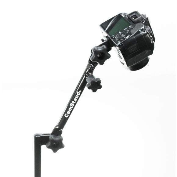 CamStand ® X20 HD Heavy Duty Desktop Clamp Style Stand for DSLR's / Cellphone - Picture 12 of 12
